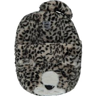 👉 Voetenwarmers kinderen Grote Panter/luipaard Voetenwarmer Slof Voor Jongens/meisjes/kinderen - Sloffen 8720276554121