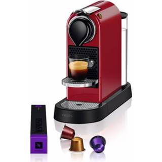 👉 Nespresso machine rood Krups Koffieapparaat Citiz Xn7415 (Rood) 3016661155321