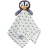 👉 Knuffeldoek zwart katoen Nici Knuffeldoekje Watschili Pinguïn 38 X Cm 4012390465785