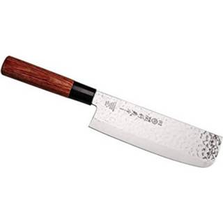 👉 Koksmes bruin RVS hout Tsubazo Nakiri 29,8 Cm Rvs/hout Zilver/bruin 4001833104398