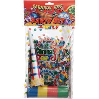 👉 Wit papier Carnival Toys Feestset Junior 3-delig 8004761044848