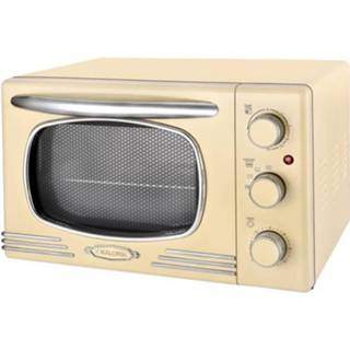 👉 Mini oven Kaloric Ot2500 - Mini-oven 19,5 L 1300 W 60 Min Timer Retro Crèmekleurig Ontwerp 5413346338310