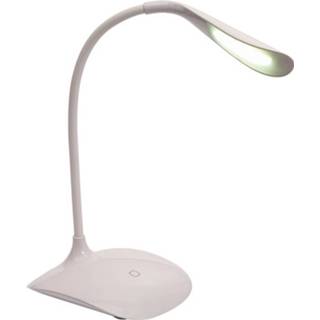 Bureaulamp witte Bureaulamp/leeslamp Met Usb Kabel 28 Cm - Tafellampen 8720147580938