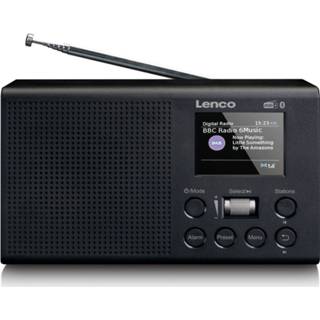 👉 Draagbare radio zwart Dab+/fm Met Oplaadbare Batterij En Bluetooth Lenco Pdr-031bk 8711902043096