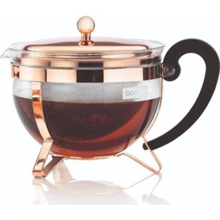 👉 Theepot Bodum Met Filter Chambord Koper 1.5 Liter 699965307660