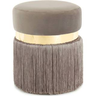 👉 Goud Mooyak - Hocker Bardott Taupe / 6493709264073