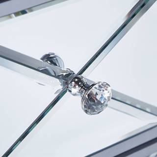 👉 Commode glas One Size Color-Zilver spiegelend MONS 4251682265553