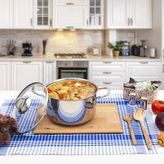 👉 Kookpan RVS Color-Meerkleurig One Size Serenk Modernist Inductie Geschikt - Pan 20 cm 8681126432238