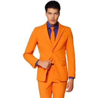 👉 Opposuits Verkleedpak The Orange Heren Polyester Oranje