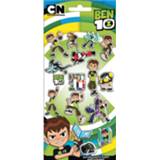 👉 Groen zwart vinyl jongens Cartoon Network Stickers Ben 10 Groen/zwart 5205698255878