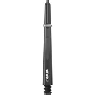 👉 Shaft zwart kunststof Bull's Shafts B-grip 2 Cl 48 Mm 3 Stuks 4022847539518
