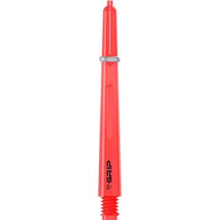 👉 Shaft rood kunststof Bull's Shafts B-grip 2 Cl 48 Mm 3 Stuks 4022847539532
