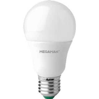 👉 Wit Megaman - Led Lamp Hatso A60 E27 Fitting Dim To Warm Dimbaar 6w 3300k 4892657080438