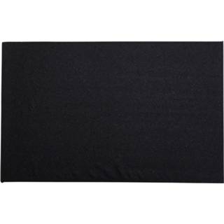 👉 Placemat zwart 4x Diner/kerstdiner Placemats Met Glitter 44 X 29 Cm - 8720276463102