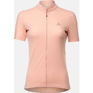 👉 Fietsshirt rood SS vrouwen lichtrood 7mesh Horizon Jersey Dames