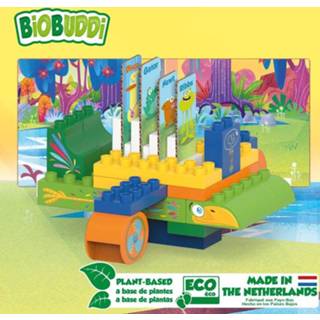 👉 Vliegtuig One Size meerkleurig BiOBUDDi Swampies Blokkenset - 38-delig 8716433965770