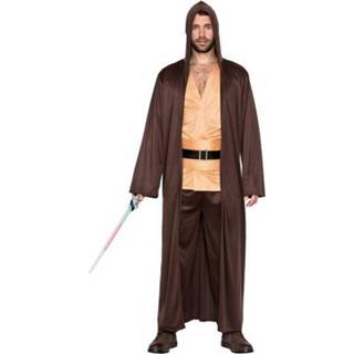👉 Verkleedpak bruin polyester Color-Bruin mannen Witbaard Star heren 4-delig mt M/L 8423667106632