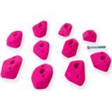 👉 Klim greep wit roze Community Climbing Equipment - Scoops Jugs Klimgrepen roze/wit