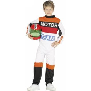 👉 Verkleedpak wit polyester Color-Wit Fiestas Guirca Coureur junior maat 110/116 8434077875001