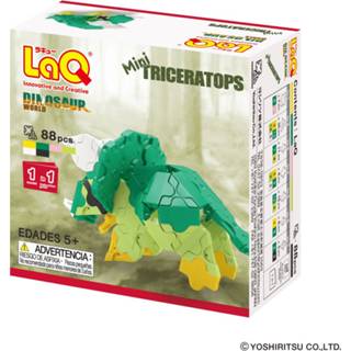 👉 One Size meerkleurig LaQ Dinosaur World Mini Triceratops 4952907001788