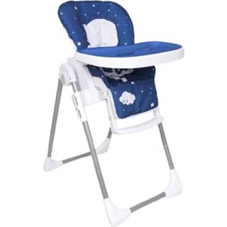 👉 Kinderstoel blauw aluminium kunststof kinderen Interbaby Inklapbaar 55 X 107 Cm 8435440344698