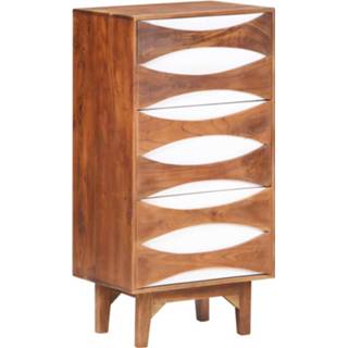 👉 Ladekast acaciahout Vidaxl 43,5x35x90 Cm Massief 8720286068083