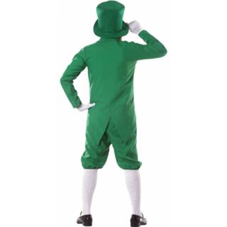 👉 Verkleedpak polyester l Color-Groen mannen Fiestas Guirca Leprechaun heren maat 8434077845585