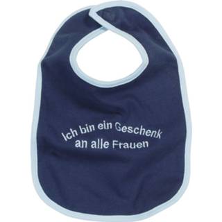 👉 Slab katoen One Size Color-Blauw Schnizler slabbetje Geschenk an alle Frauen junior navy onesize 4010952427400