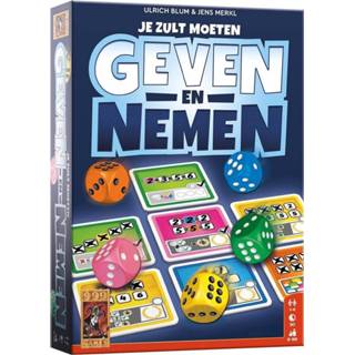 👉 Dobbelspel One Size meerkleurig 999 Games Geven en Nemen - 8+ 8719214428495