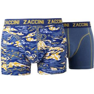 👉 Zaccini 2-pack boxerhort - mokey grey + print