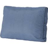 👉 Blauw Loungekussen ruggedeelte 60x40cm Panama safier blue 8713229287276