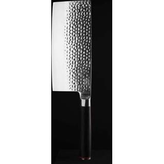 👉 Hakmes houten RVS Kotai Chinees met Saya en Bamboedoos - lemmet 19 cm 708999026666