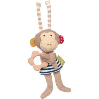 👉 Rammelaar donkergroen One Size meerkleurig Sigikid aap, Green 4001190393015