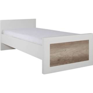 👉 Beide wit gratis retourneren kinderen MDF Kidsmill Long Island Bed 90 x 200 cm 8717973587224