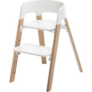 👉 Kinder stoel neutraal wit gratis retourneren hout naturel kinderen Stokke® Steps™ Kinderstoel White 7040353497013