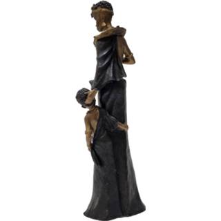 👉 Polyresin One Size Color-Brons vrouwen Afrikaanse vrouw - beelden 30cm hoge afwerking 6011621495407