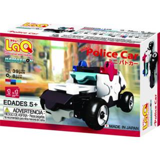 👉 One Size meerkleurig LaQ Hamacron Constructor Mini Police Car 4952907003096