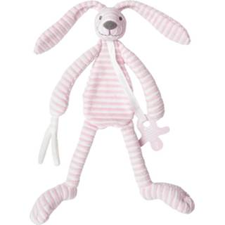 👉 Knuffeldoek roze One Size meerkleurig Happy Horse knuffeldoekje Aap Reece 8711811085927
