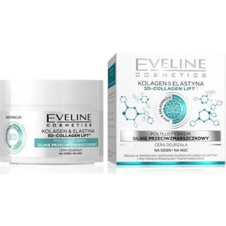 👉 One Size no color Eveline Cosmetics 3D Collagen Lift Intense Anti-Wrinkle Day & Night Semi-Oily Cream 50ml. 5901761912272