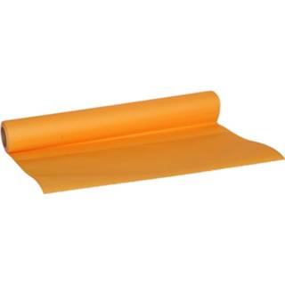 👉 Tafelloper oranje Cosy & Trendy - 0,40 X 4,8 Meter (Oranje) 5414841664928