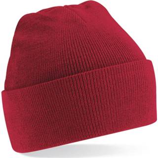 Beanie oranje polyamide Beechfield Original Cuffed Orange 5060244890831