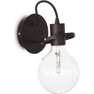 👉 Draagbare radio metaal One Size Color-Zwart zwart Ideal Lux - Wandlamp E27 1142383066040