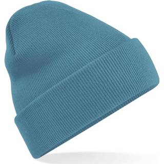 Beanie blauw Beechfield Original Cuffed Airforce Blue 5060244897625