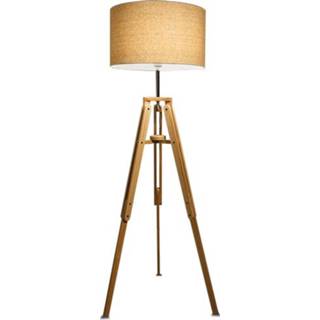 👉 Vloer lamp metaal One Size Color-Bruin bruin Ideal Lux - Klimt Vloerlamp E27 1142383056935