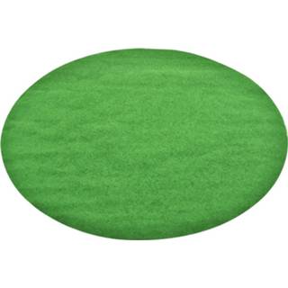 👉 Kunstgras groen One Size GeenKleur met noppen rond 130 cm 8720286085042