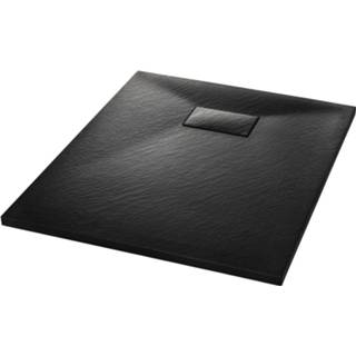 👉 Douchebak zwart One Size GeenKleur 90x70 cm SMC 8719883581385