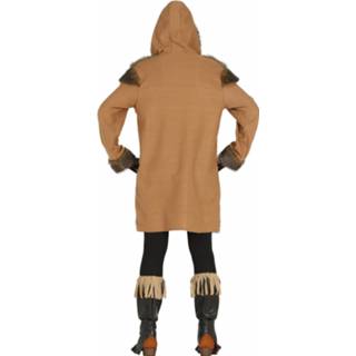 👉 Verkleedpak zwart polyester m Color-Bruin vrouwen Fiestas Guirca Eskimo dames maat 8434077881620