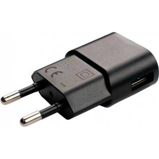 Voedingsadapter zwart active USB voor Videodeurbel Gong - 5V 1A 5W 7439622543580