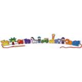 👉 Viga Toys Rijgblokken Dierentuin 12 Stuks Multicolor