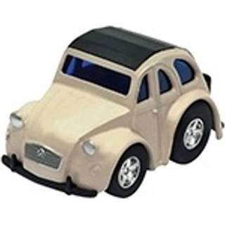 Beige metalen Goki Mini-racer 2cv 5 Cm 8719817003990
